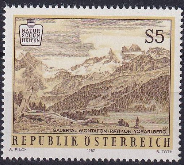 Oostenrijk - 1987 - Gavertal - Postfris