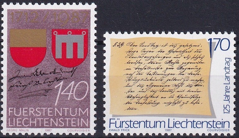 Liechtenstein - 1987 - Postfris
