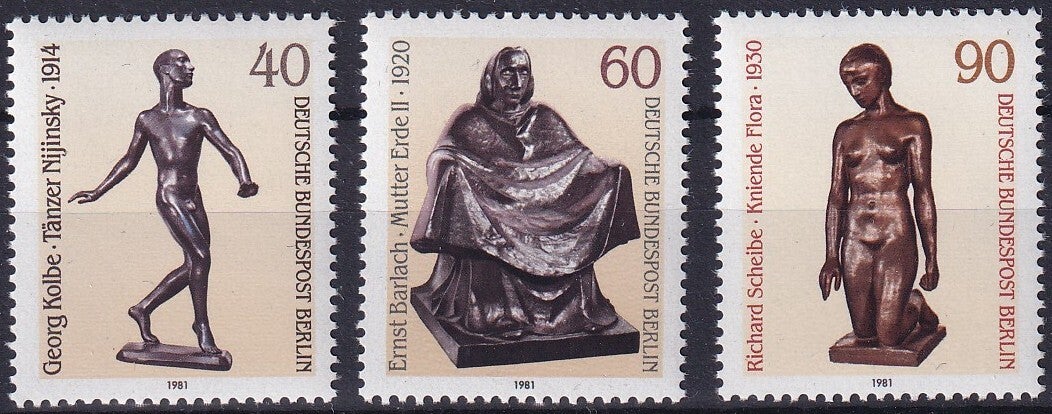 Berlijn - 1981 - Sculpturen - Postfris
