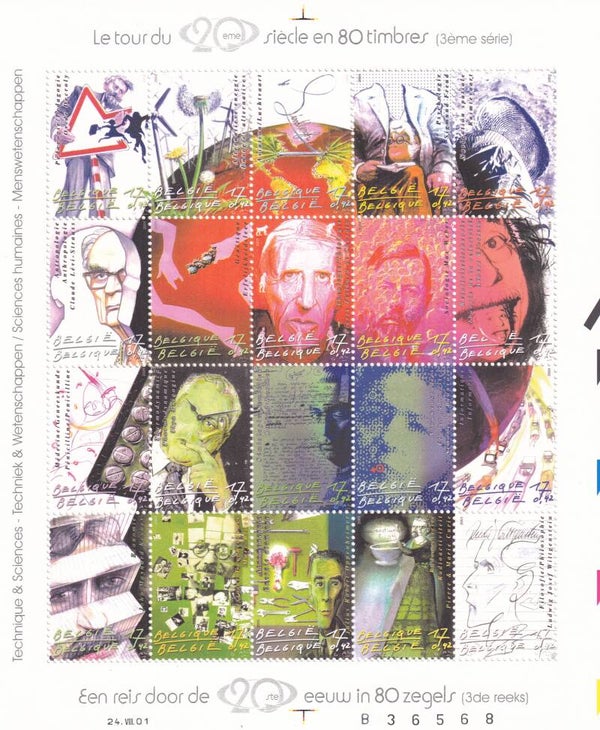 Belgie - 2001 - 20ste eeuw - Postfris