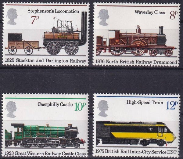 Engeland - 1975 - Treinen - Postfris