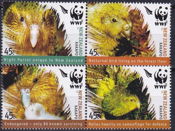 Nieuw Zeeland - 2005 - WWF - Postfris