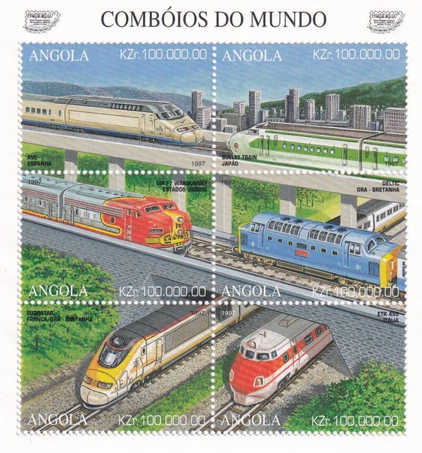 Angola - 1997 - Treinen - Postfris