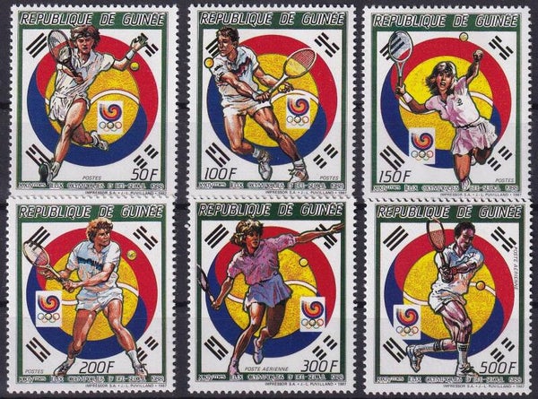 Guinee - 1987 - Olympische spelen - Postfris