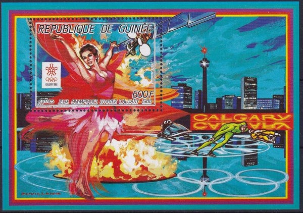 Guinee - 1987 - Olympische spelen - Postfris
