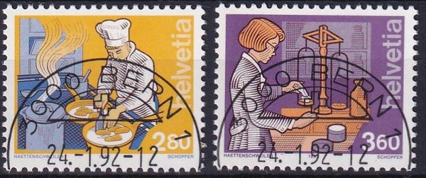 Zwitserland - 1992 - Definitives - Gestempeld