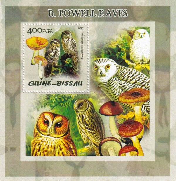 Guine Bissau - 2005 - Paddestoelen / Uilen - Postfris