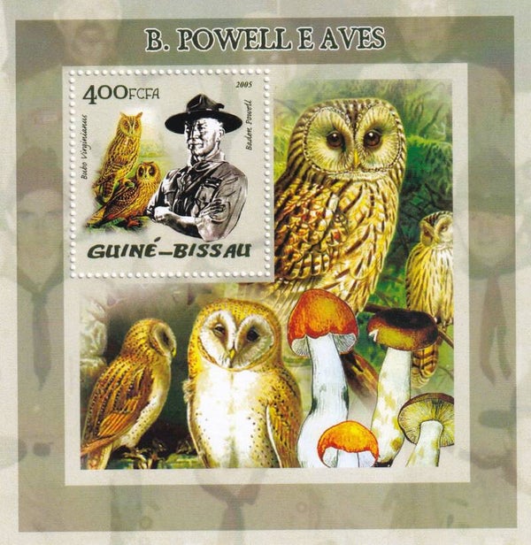 Guine Bissau - 2005 - Paddestoelen / Uilen - Postfris
