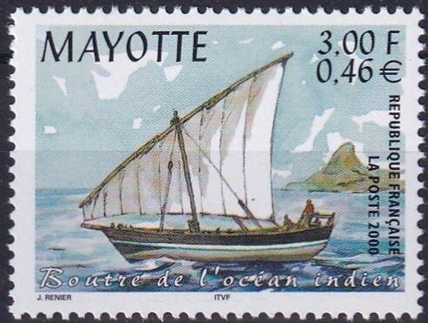 Mayotte - 2000 - Visboot - Postfris