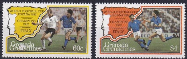 Grenada Grenadines - 1982 - Voetbal - Postfris