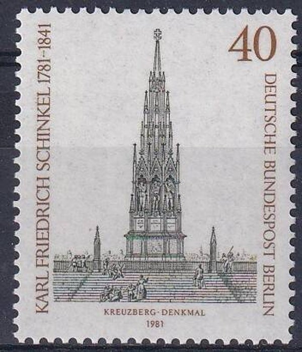 Berlijn - 1981 - KF Schinkel - Postfris