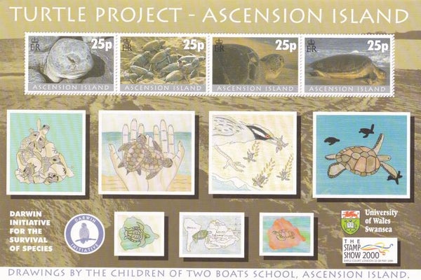 Ascension Island - 2000 - Schildpadden - Postfris