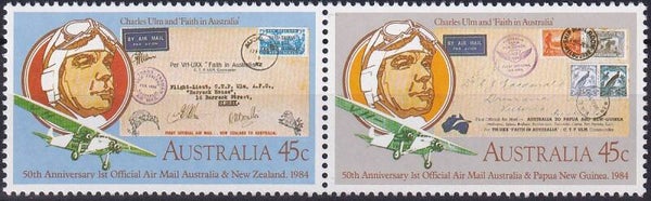 Australie - 1984 - Postvlucht - Postfris