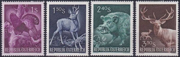 Oostenrijk - 1959 - Dieren - Postfris