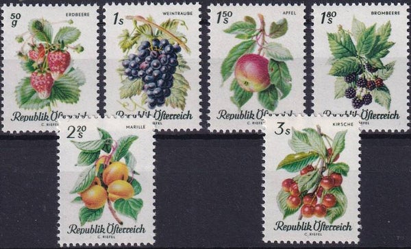 Oostenrijk - 1966 - Fruit - Postfris