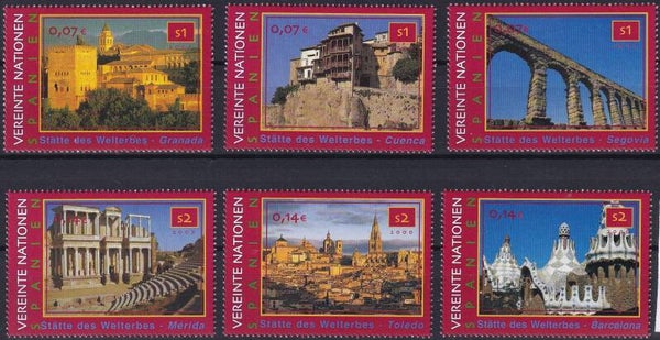 Verenigde Naties Wenen - 2000 - Spanje - Postfris