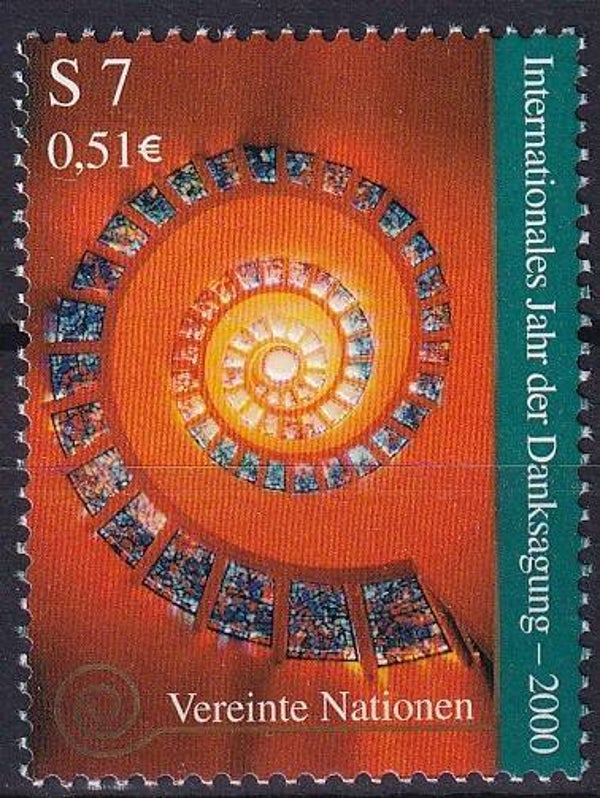 Verenigde Naties Wenen - 2000 - Bedanken - Postfris