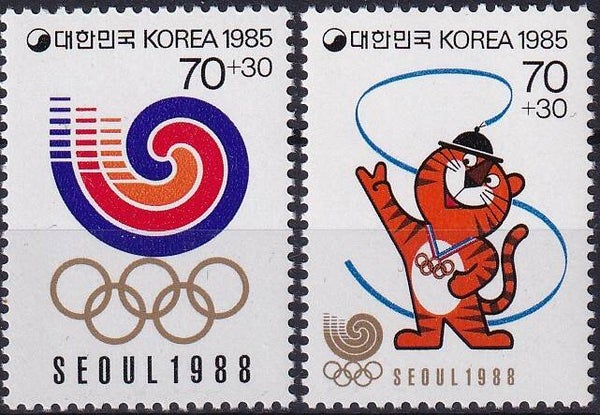 Zuid Korea - 1985 - Olympische spelen - Postfris