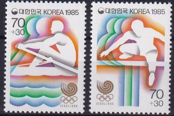 Zuid Korea - 1985 - Olympische spelen - Postfris