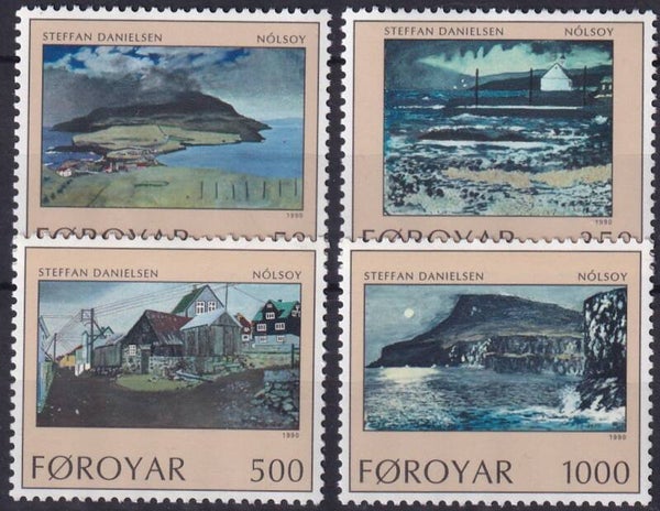 Faroer - 1990 - Schilderijen - Postfris