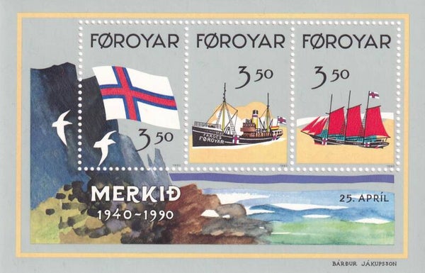 Faroer - 1990 - Schepen - Postfris