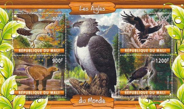 Mali - 2020 - Roofvogels - Postfris