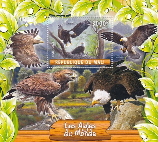 Mali - 2020 - Roofvogels - Postfris