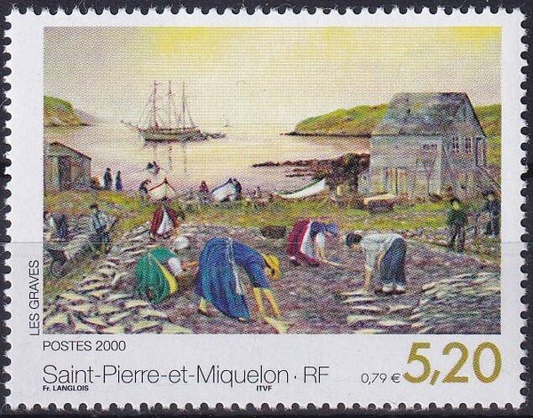 St Pierre et Miquelon - 2000 - Kunst - Postfris