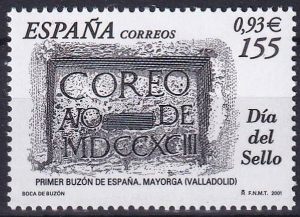 Spanje - 2001 - Postzegeldag - Postfris