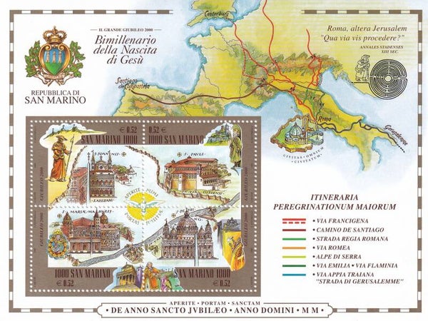 San Marino - 2000 - Heilig jaar - Postfris