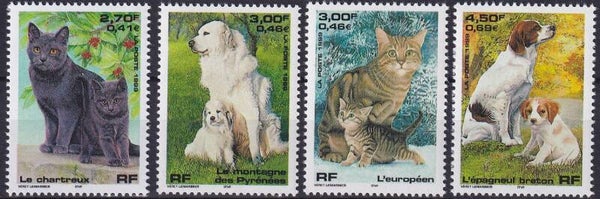 Frankrijk - 1999 - Honden & katten - Postfris
