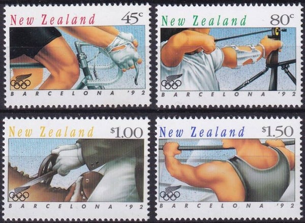Nieuw Zeeland - 1992 - Olympische spelen - Postfris