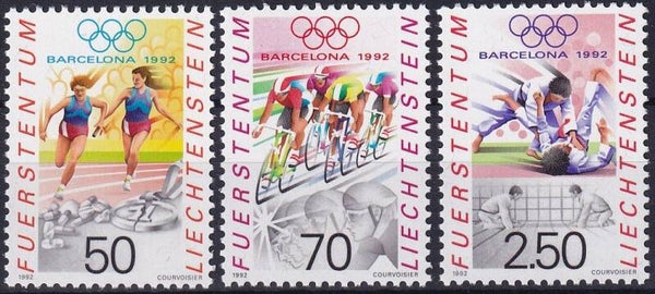Liechtenstein - 1992 - Olympische spelen - Postfris