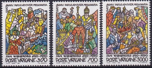 Vatikaan - 1990 - St Willebrord - Postfris