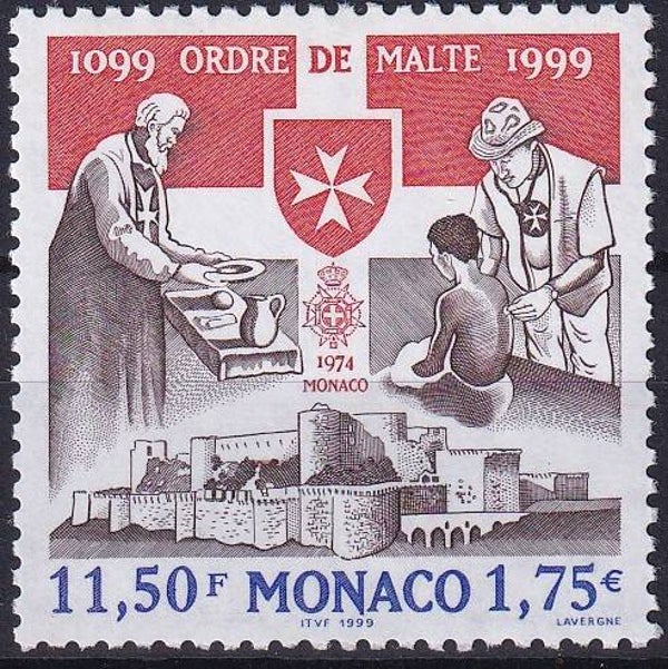 Monaco - 1999 - Malteser orde - Postfris