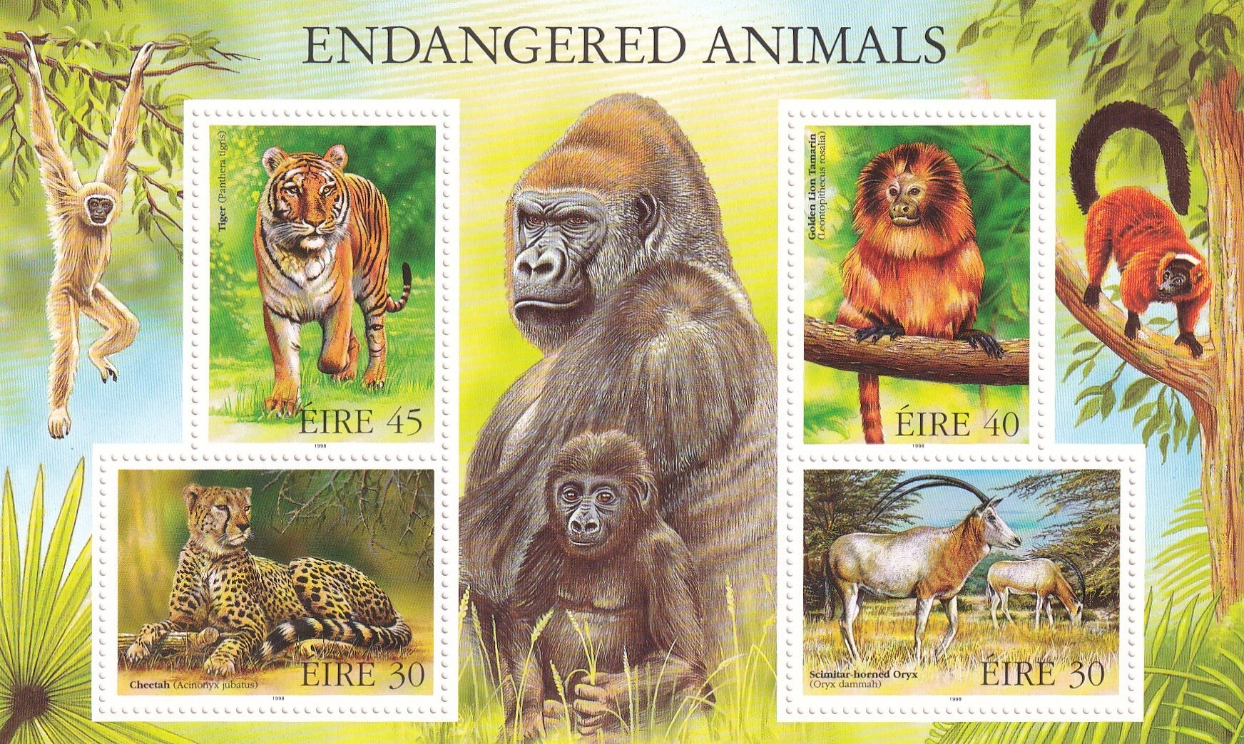 Ierland - 1998 - Dieren - Postfris