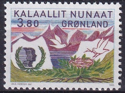 Groenland - 1985 - Jaar van de jeugd - Postfris