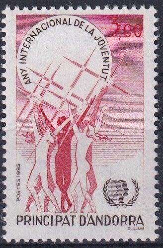 Frans Andorra - 1985 - Jaar van de jeugd - Postfris