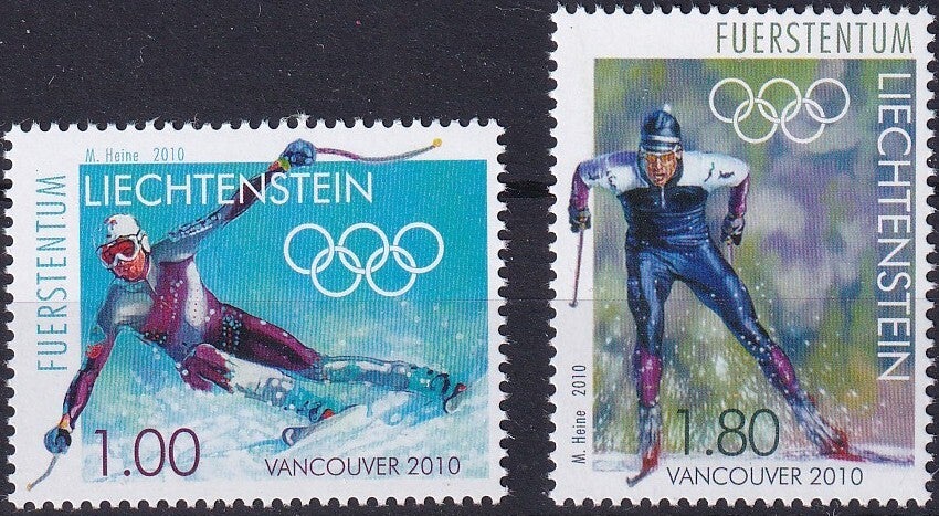 Liechtenstein - 2010 - Olympische spelen - Postfris
