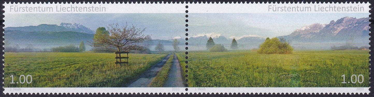 Liechtenstein - 2010 - Panorama - Postfris