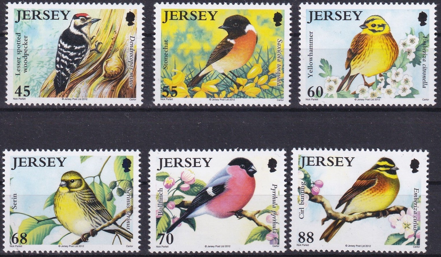 Jersey - 2012 - Vogels - Postfris