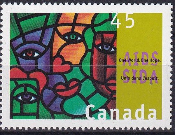 Canada - 1996 - Aids - Postfris
