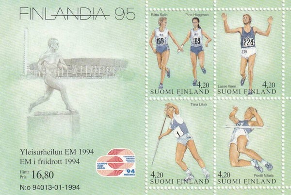 Finland - 1994 - Atletiek - Postfris