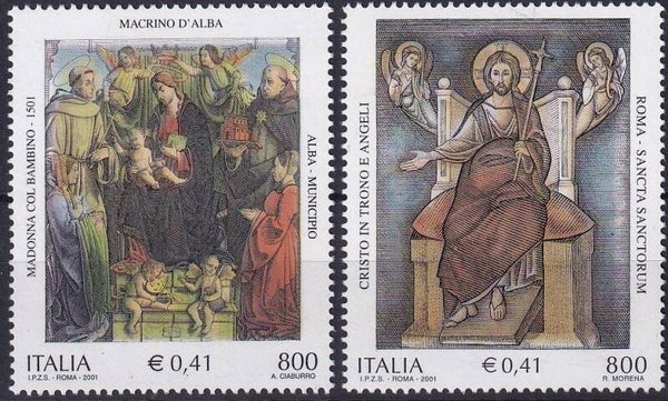 Italie - 2001 - Kunst - Postfris