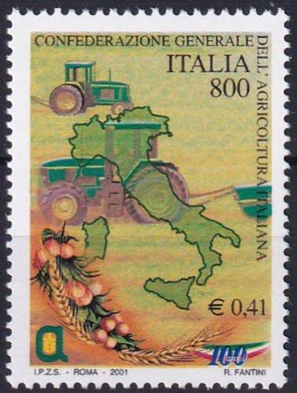 Italie - 2001 - Agricultuur - Postfris