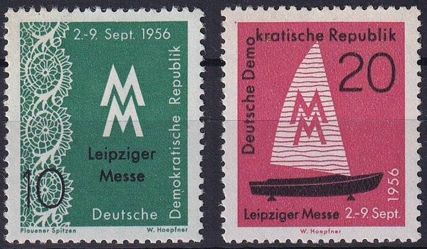DDR - 1956 - Leipzig - Postfris