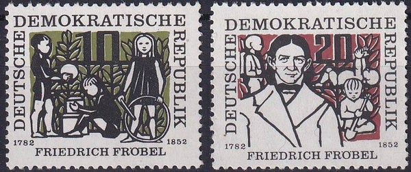 DDR - 1957 - F.Frebel - Postfris