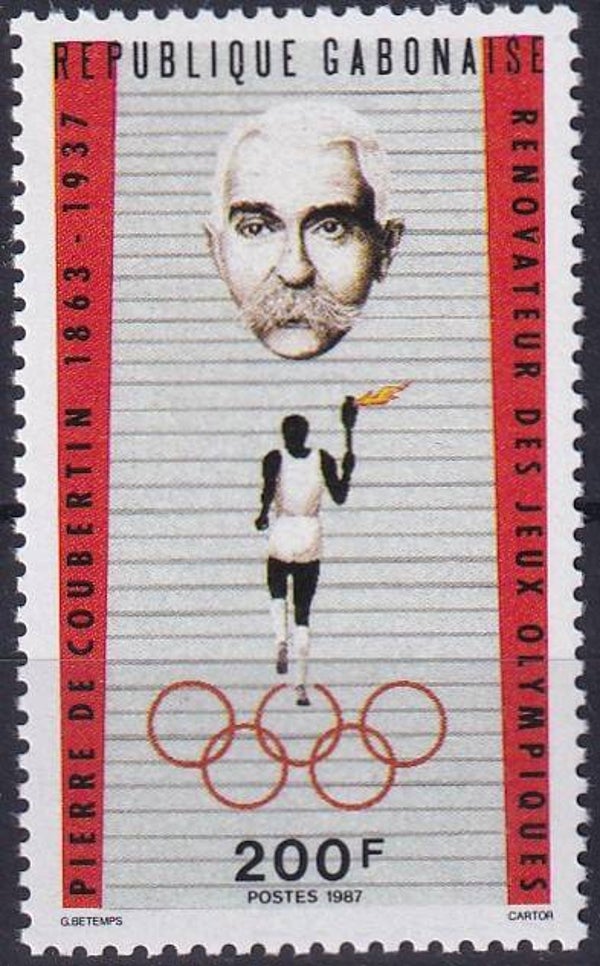 Gabon - 1987 - Olympische spelen - Postfris