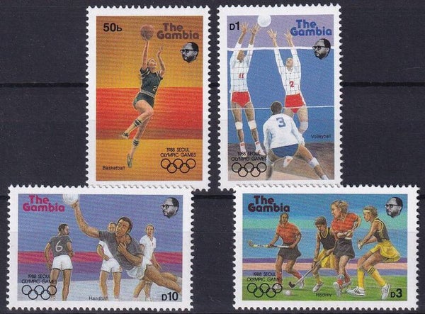 Gambia - 1987 - Olympische spelen - Postfris