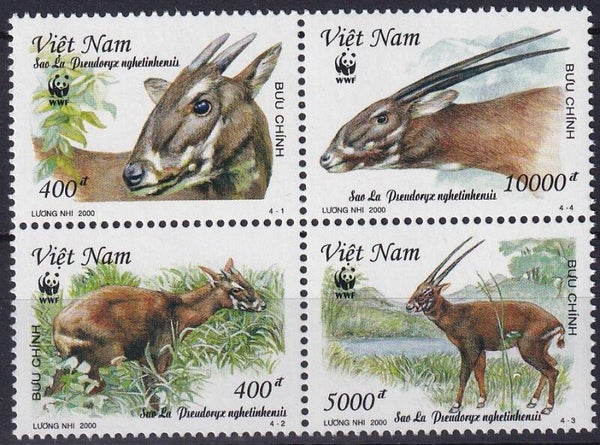Vietnam - 2000 - WWF - Postfris